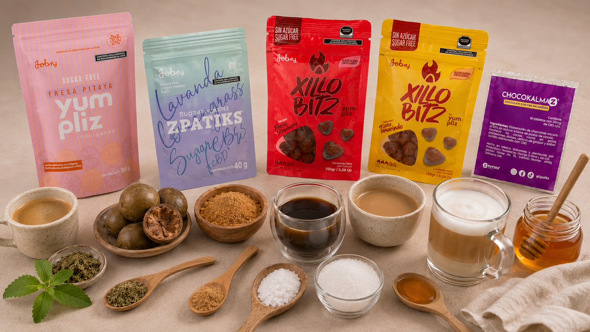 Azúcar vs Stevia vs Monk Fruit vs Eritritol: ¿Cuál elegir?