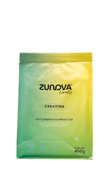 Creatina Monohidratada Micronizada 450g | 90 Porciones · Zunova