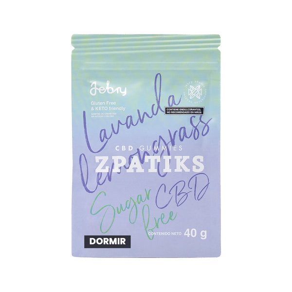 Zpatiks Dormtiks | 20 Gomitas Sin Azúcar 40g · Fresas con Rosas · Descanso y Sueño Reparador · Keto Friendly